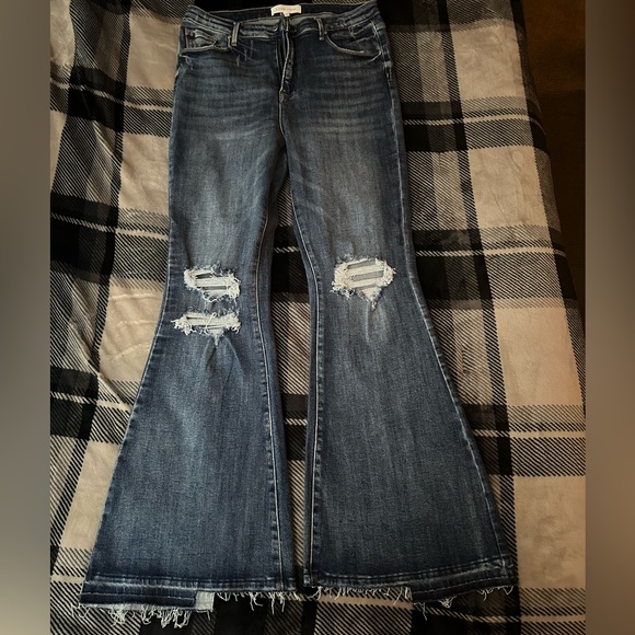 EUC Risen Size 13/31 High Rise Flare Jeans - Picture 3 of 8